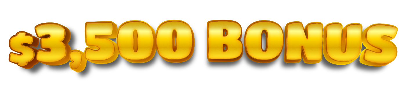 Mega Slot $3,500 Bonus + 50 Free Spins